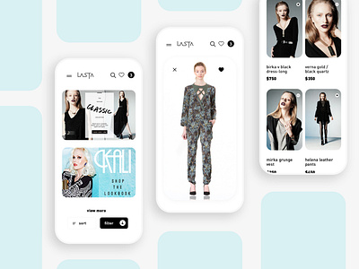 LASTASHOP FASHION E COMMERCE APP app branding design ecommerce fashion icon identity logo stylish ui ux web