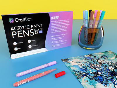 Acrylic Paint Pens 3d acrylic paint pens graphic design