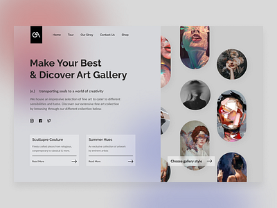 Art Gallery Website