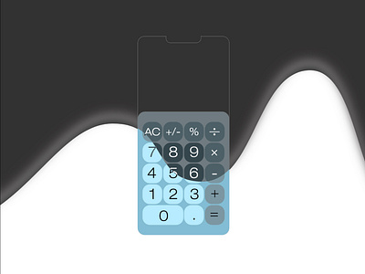 #DailyUI Challenge, 004 - calculator