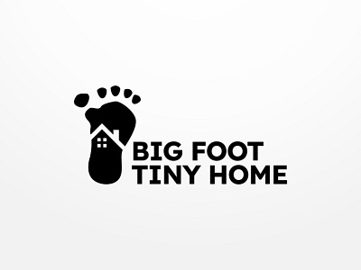 Big Foot Home Logo branding illustration logo