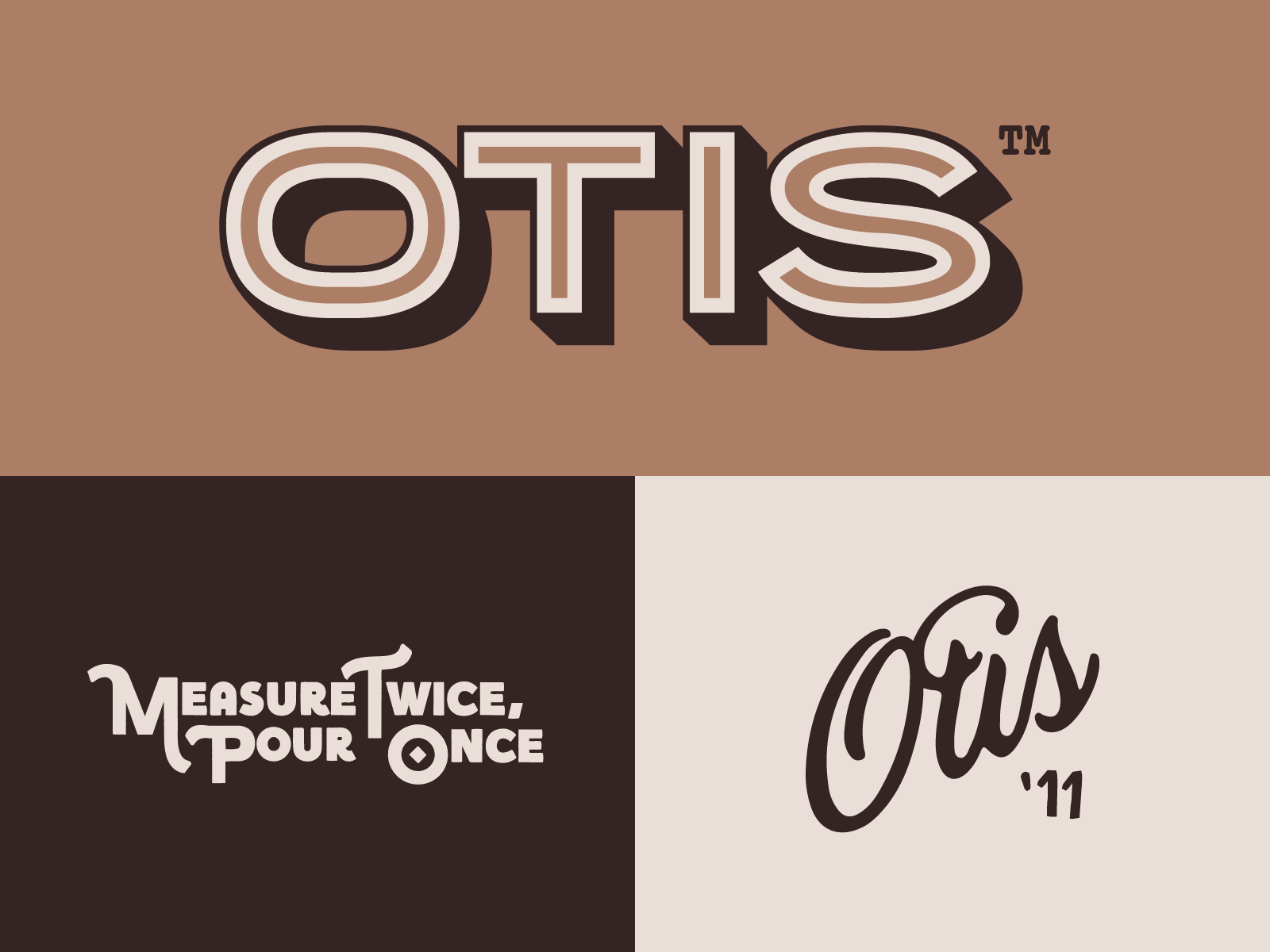 Career Update: Otis Coffee badge boulder brand brand design branding brown career coffee color colorado craft craft coffee creative director handmade identity logo logotype mark type typography