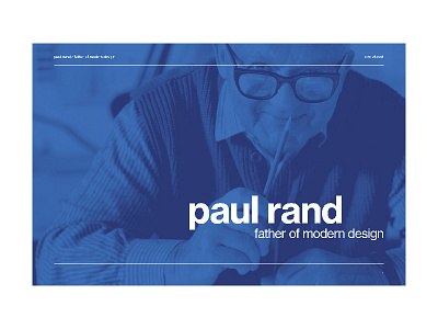 Paul Rand Presentation color paul rand