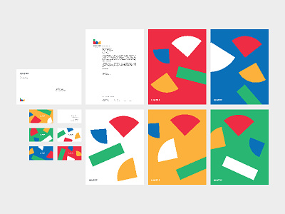 Hilltop Identity business color geometry hilltop identity shapes