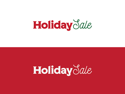 Holiday Sale holiday sale ou typography