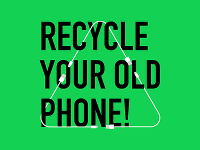 Phone Recycling Poster