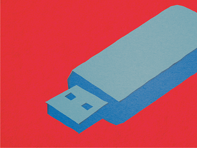 Cut Paper Illustration cut paper drive flash drive illustration primary thumb drive zip drive