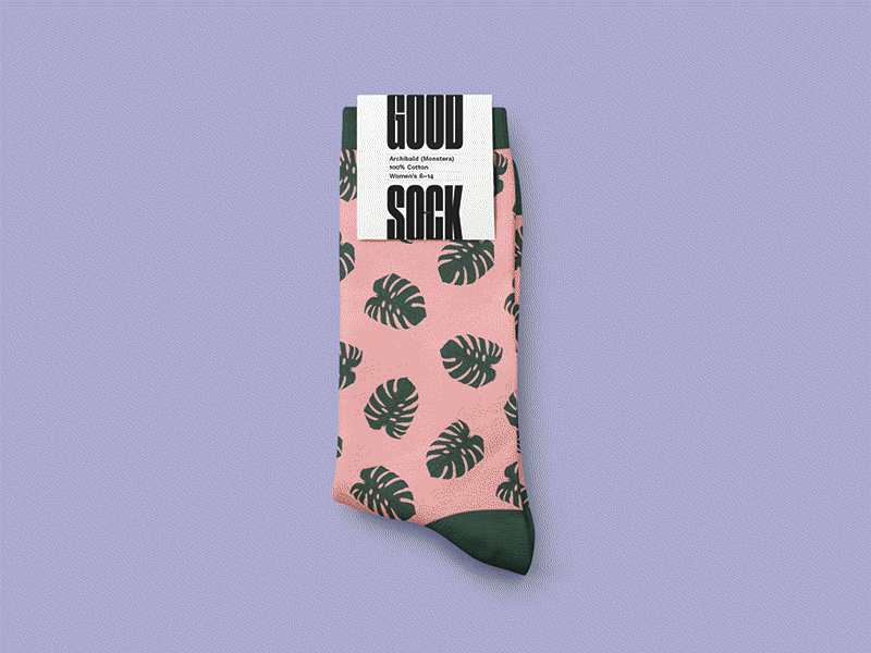 GOOD SOCK brand branding color good sock identity illustration pattern product socks