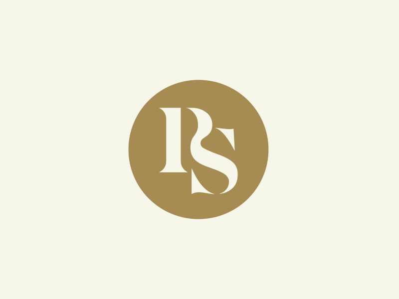 Rae Stone Identity art badge black and white brand branding design identity logo mark monogram monospace pattern serif type typography