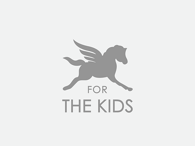 For The Kids Logo Design branding design graphic design kids logo logo design masc mascot toys