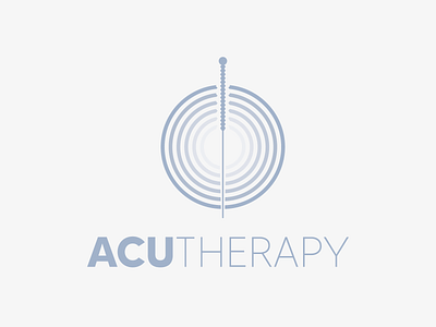 Acu Therapy Logo Design acupanchure branding design graphic design logo logo design vector