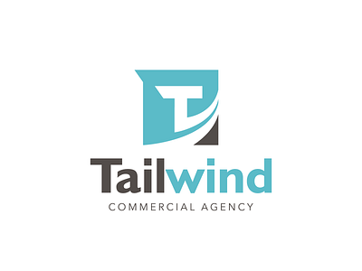 Tailwind Logo Design advertise agency branding commercial conceptual custom design graphic design logo logo design vector