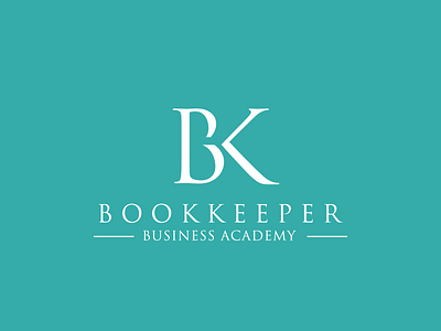 Book Keeper Logo Design branding custom design graphic design logo logo design monogram vector