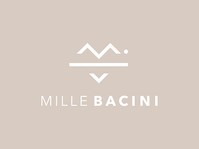 MIlle Bacini Logo Design branding conceptual custom design graphic design logo logo design vector