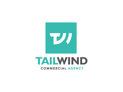 Tailwind Logo Design branding commercial custom design graphic design logo logo design tailwind vector