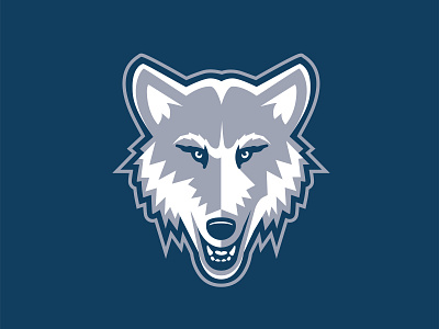 Nevada Wolves concept logo sports branding sports design sports logos