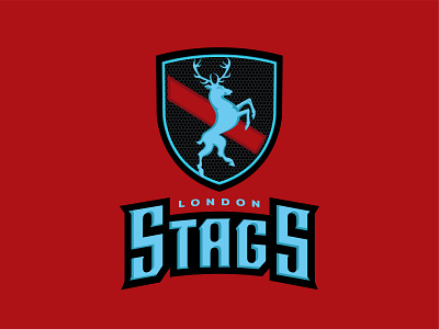London Stags logodesign sports branding sports design sports logo sports logos