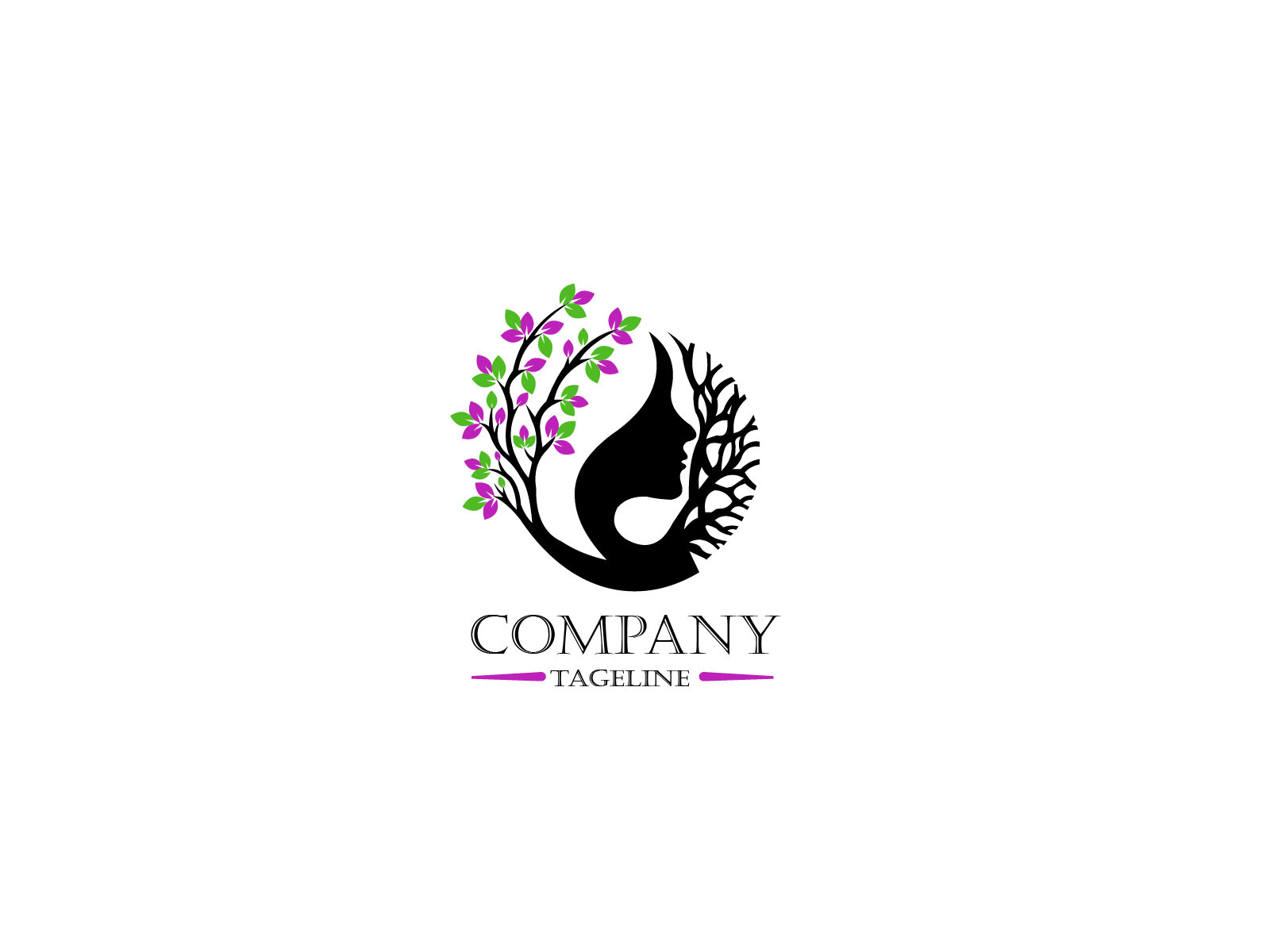 beautiful company logo. by Tasfia on Dribbble