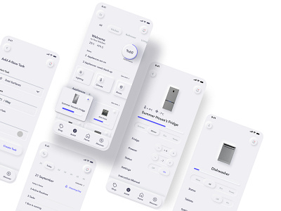 kayf app assistant design home service smart ui ux