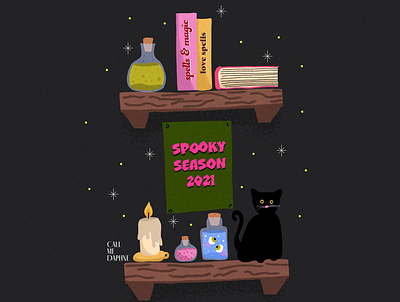 Spooky Season 2021 design graphic design halloween illustration spooky trickortreat