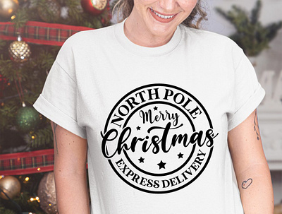 Christmas T-Shirt Design christmas christmas day christmas t shirt christmas t shirt design graphic design holiday t shirt design