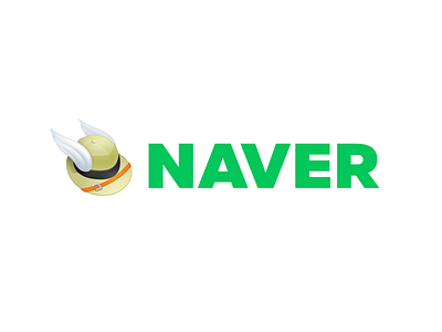 New Logo for NAVER branding design graphic icon logo