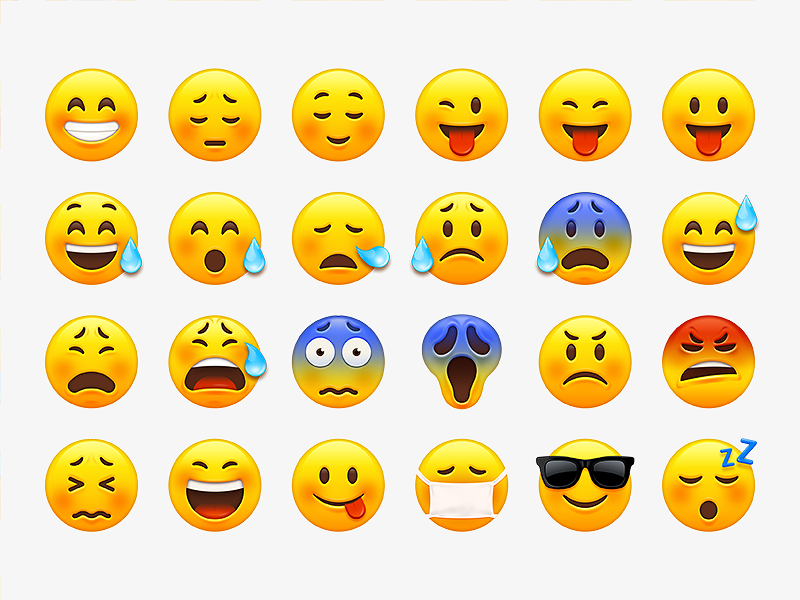 Line Emoji by donggeun lee on Dribbble