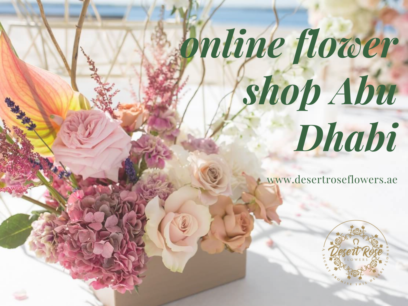 Fresh Flowers Online Abu Dhabi by Desertrose flowers on Dribbble