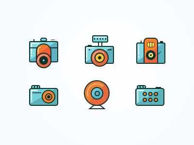 Camera Icon Set