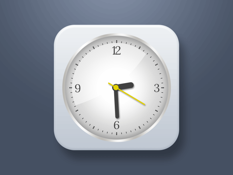 Clock clock gif icon