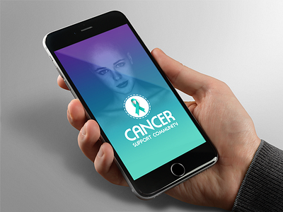 Cancer Splash app cancer community design social ui ux