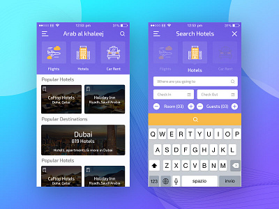 Hotel App Ui