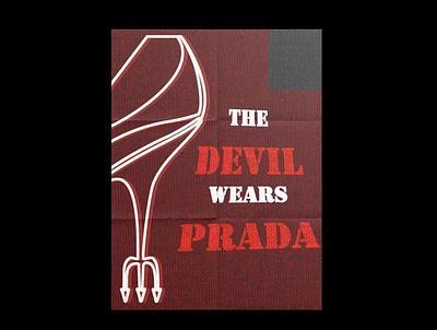 The Devil Wears Prada// Redone album cover animation branding design graphic design icon illustration logo movie poster music poster typography vector