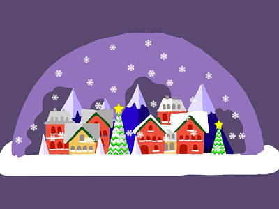 Christmas mood графический дизайн графический рисунок дизайн открытки дизайн персонажа иллюстрация логотип плакат цифровая иллюстрация цифровой рисунок