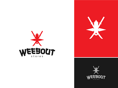 WEEBOUT Stores branding graphic design illustration logo vect vector