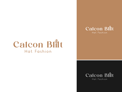 Calcon Blilt branding design fashion fashion logo logo typography