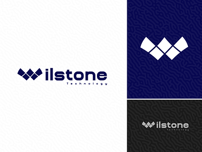 Wilstone Technology Logo Concept branding design graphic design logo logomark logotype tech techlogo technology technologylogo