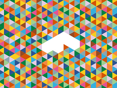 F-tastic colors logo triangle