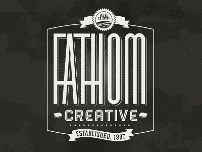 Fathom Logo Exercise - 1940s