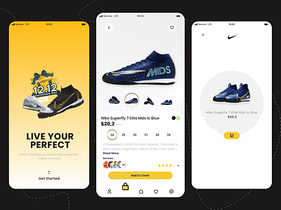 Nike store app - e commerce