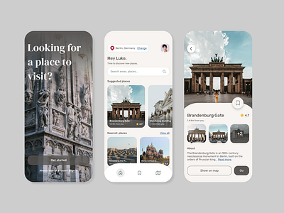 Sightseeing - Travel Mobile App