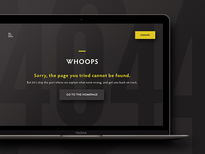 404 Page 008 404page dailyui