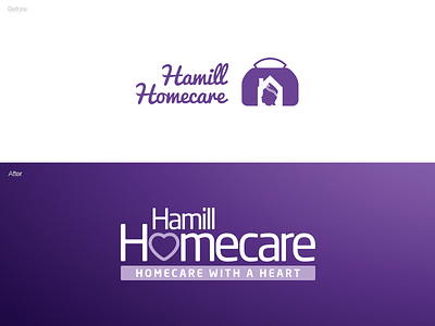 Hamill Homecare Rebrand