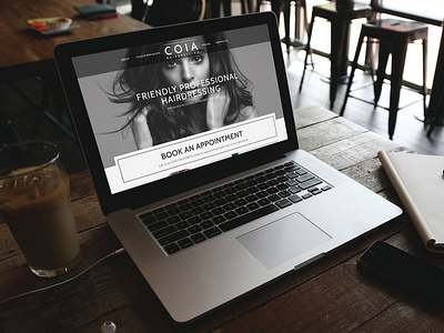 Coia Hairdressing Website development html responsive ui wordpress wordpress design