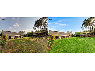 Sky Enhancement real estate sky replacement sky retouching services