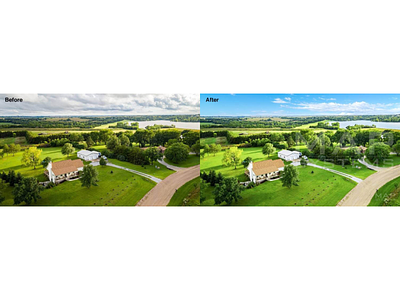 Aerial Photo Editing aerial photo editing aerial view photo editing real estate photo editing