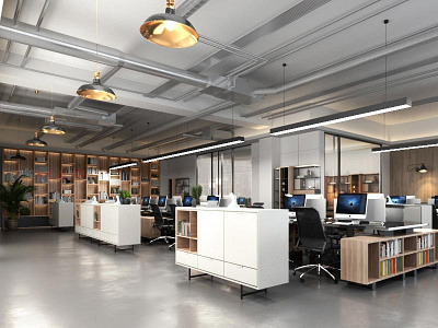 Office 3D Interior Design 3d designer 3d rendering interior 3d rendering