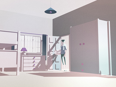 G3architecture Bedroom animation artdirection design environment home lighting