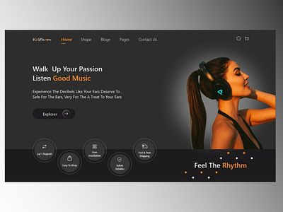 eCommerce website app branding design ecommerce icon illustration logo music shop sound typography ui ux vector web