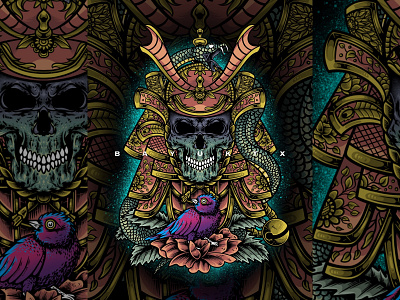 Skull samurai